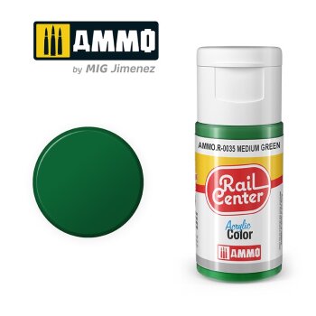RAIL CENTER Medium Green (17mL)