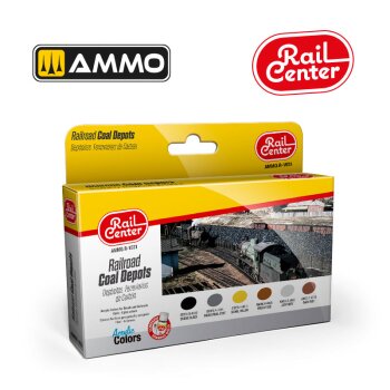 Rail Center - Railroad Coal Depots (6x15mL)