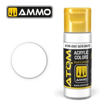 ATOM COLOR Satin White (20mL)