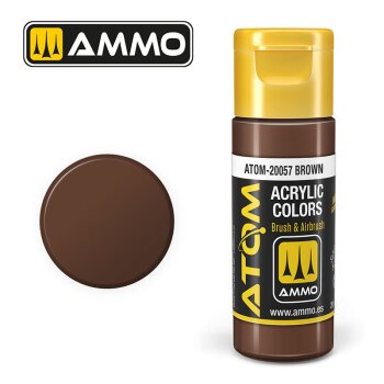 ATOM COLOR Brown (20mL)