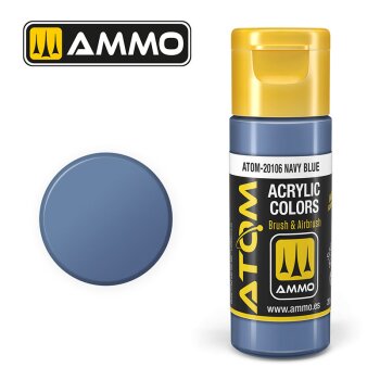 ATOM COLOR Navy Blue (20mL)