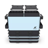 Krydrufi All in One Modular Box-Ultra Set - Blau/Schwarz