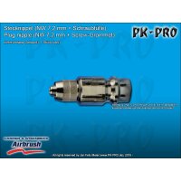 H&S-plug in nipple nd 7.2mm -, screw socket for hose 9x16mm-[102144]