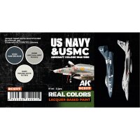 US Navy & USMC Aircraft Colors 1945-1980 SET (3x17ml)