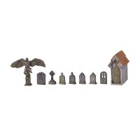 Cemetery Accesories Wargame Set (Resin 30-35mm)