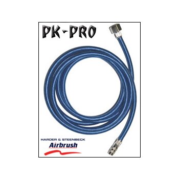 H&S-braided hose complete, 3m / 9ft (3.3x7mm), quick coupling nd 2.7mm - G 1/4" female thread-[125903]