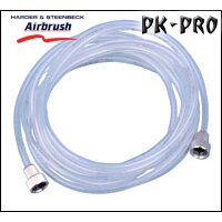 H&S-complete hose, 2.5m (2x4mm), G 1/8" female thread - Badger female thread-[203210]