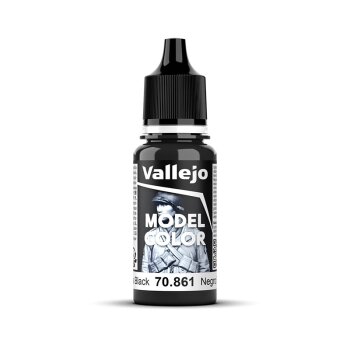 70.861 Gloss Black 18ml - Model Color (192)