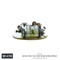 German Heer (Winter) 7.5cm leIG 18 Light Artillery