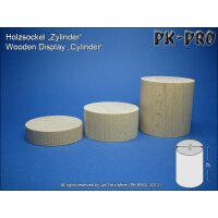 PK-Holzsockel-Zylinder-H/D 30x30mm