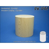 PK-Holzsockel-Zylinder-H/D 15x45mm