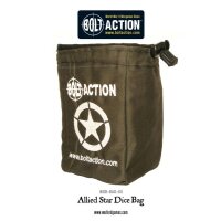 Bolt Action Allied Star Dice Bag