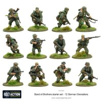 Bolt Action 2 Starter Set "Band of Brothers" (German) B-WARE (Buch beschädigt, Box geöffnet)