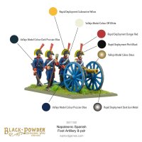 Napoleonic Spanish Foot Artillery 8pdr