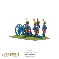 Napoleonic Spanish Foot Artillery 8pdr