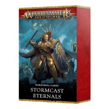 WARSCROLL CARDS: STORMCAST ETERNALS ENG