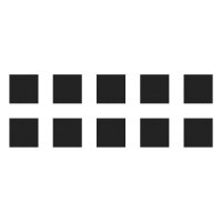 Self-adhesive magnetic foil stickers for 30x30mm square cast bases (10 pc.)