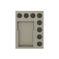 Foam tray for TX-225 GAVw Occupier Combat Assault Tank