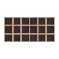 Magnetic conversion tray 25mm to 30mm bases, 6x3