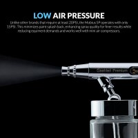 Gaahleri Premium Series Mobius-Siphon Airbrush