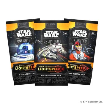 FFG - Star Wars: Unlimited - Jump to Lightspeed Booster - (English)