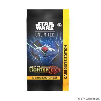 FFG - Star Wars: Unlimited - Jump to Lightspeed (Carbonite-Booster)