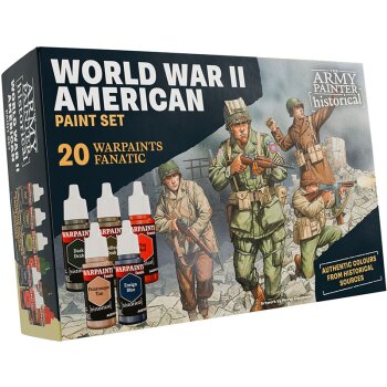 Warpaints Fanatic: WWII American Paint Set (20x18mL)