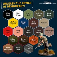 Warpaints Fanatic: WWII American Paint Set (20x18mL)