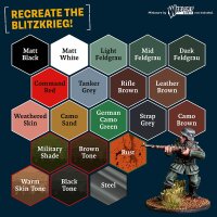 Warpaints Fanatic: WWII German Paint Set (20x18mL)