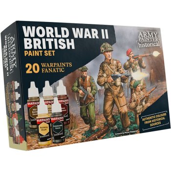 Warpaints Fanatic: WWII British Paint Set (20x18mL)