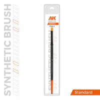 AK SYNTHETIC BRUSH - FLAT 4