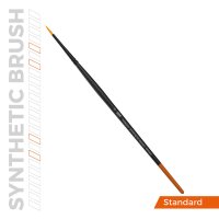 AK SYNTHETIC BRUSH - ROUND 0