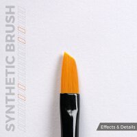 AK SYNTHETIC BRUSH - ANGULAR