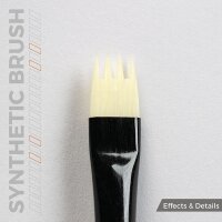 AK SYNTHETIC BRUSH - COMB