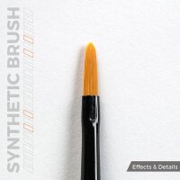 AK SYNTHETIC BRUSH - FILBERT 2