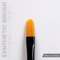 AK SYNTHETIC BRUSH - FILBERT 6