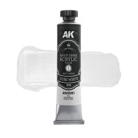 ARTISTIC DENSE ACRYLIC COLOR - PURE WHITE 20ml