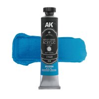 ARTISTIC DENSE ACRYLIC COLOR - CYAN 20ml