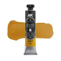 ARTISTIC DENSE ACRYLIC COLOR - YELLOW OCHRE 20ml