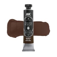 ARTISTIC DENSE ACRYLIC COLOR - EARTH BROWN 20ml