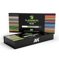 SPECIAL BOX AK PLAYMARKERS - Full Range 34 Playmarkers