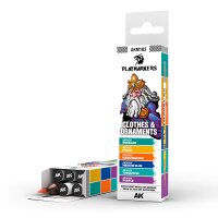 PLAYMARKERS SET - CLOTHES & ORNAMENTS  (6 ref.)