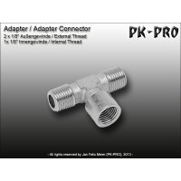 PK-Airbrush-T-Adapter-(2x1/8"ET+1x1/8"IT)