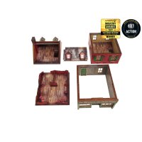 WW2 Normandy Cafe PREPAINTED [28mm/1:56]