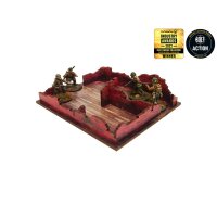 WW2 Normandy Cafe PREPAINTED [28mm/1:56]