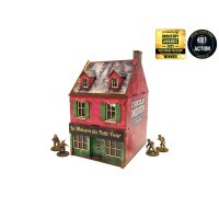 WW2 Normandy Cafe PREPAINTED [28mm/1:56]