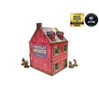 WW2 Normandy Cafe PREPAINTED [28mm/1:56]