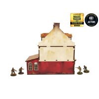 WW2 Normandy Restaurant PREPAINTED [28mm/1:56]