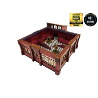 WW2 Normandy Restaurant PREPAINTED [28mm/1:56]