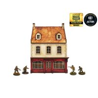 WW2 Normandy Restaurant PREPAINTED [28mm/1:56]